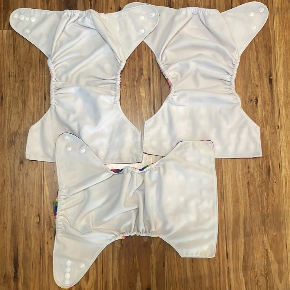 Colorful Kids Cloth Diaper Set